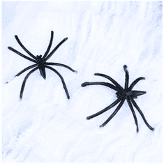 Korbi Bela umetna pajčevina za Halloween s pajki 60g