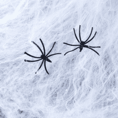 Korbi Bela umetna pajčevina za Halloween s pajki 60g