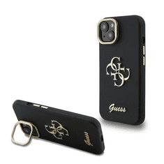 Guess Cam Stand GUHCP14SPCS4GSK ovitek za iPhone 14 s stojalom - črn