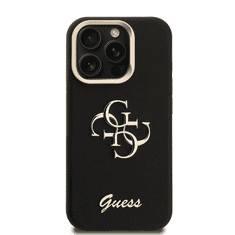Guess Cam Stand GUHCP15XPCS4GSK ovitek za iPhone 15 Pro Max s stojalom - črn