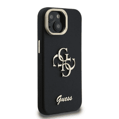 Guess Cam Stand GUHCP14SPCS4GSK ovitek za iPhone 14 s stojalom - črn