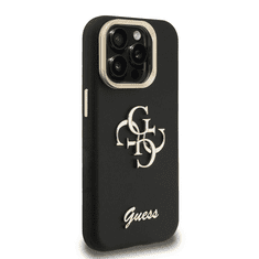 Guess Cam Stand GUHCP15XPCS4GSK ovitek za iPhone 15 Pro Max s stojalom - črn
