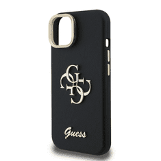 Guess Cam Stand GUHCP14SPCS4GSK ovitek za iPhone 14 s stojalom - črn