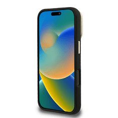Guess Cam Stand GUHCP16LPCS4GSK ovitek za iPhone 16 Pro s stojalom - črn