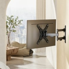 S-box stenski nosilec za monitor LCD-223 črn