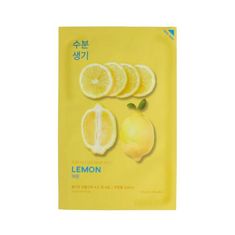 Holika Holika Pure Essence Mask Sheet Lemon maska za obraz za vse tipe kože 20 ml unisex