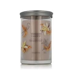 Yankee Candle Signature Vanilla Crème Brûlée Tumbler 567 g dišeča svečka