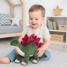 Baby Mix Plišasta igrača dinozaver - stegozaver 38cm