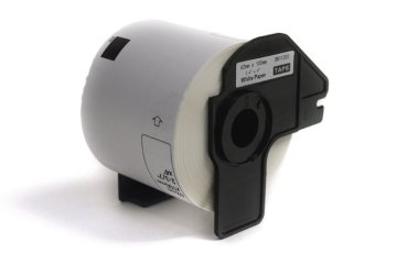 Eprim JetWorld Etikete Nadomestne etikete Brother DK Črna na beli 62mm*100mm*300 kosov. DK11202, DK-11202, DK11.202