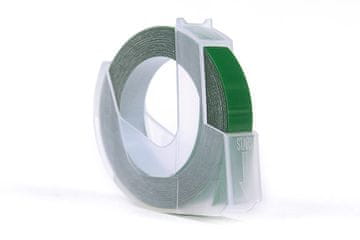 Jetworld JetWorld 3D nadomestni trak Dymo White on Green (relief, relief) 9 mm x 3 m (S0898160) (10 kosov).