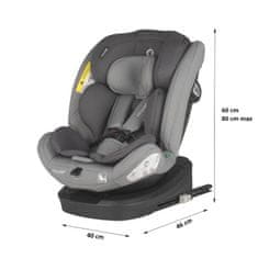 Coccolle Avtosedež iSize 40-150 cm Nyota Siva