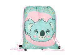 STARPAK KOALA Dekliška torba za čevlje za TELESNO VZGOJO, šolska torba na rami za dekleta 32x38 cm 