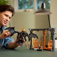 LEGO Icons 10367 Gospodar prstanov: Balrogova knjižna niša - odprta embalaža