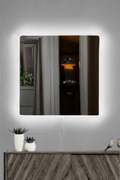 Woody Fashion Zrcalo z LED osvetlitvijo