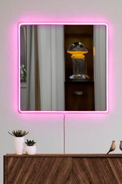 Woody Fashion Zrcalo z LED osvetlitvijo