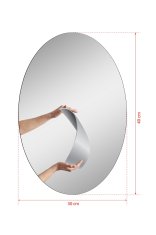 Woody Fashion Zrcalo z LED osvetlitvijo