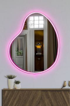 Woody Fashion Zrcalo z LED osvetlitvijo