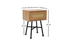 Woody Fashion Stranska miza