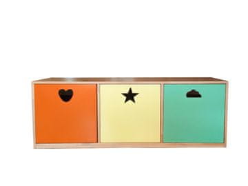 Woody Fashion Večnamenska omara