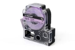 Eprim JetWorld črni trak Epson 12 mm x 8 m LC-B4PZBP (LCB4PZBP)