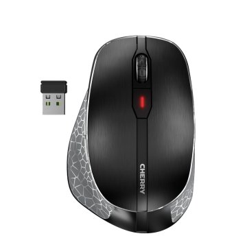 Gembird Cherry MW 8C ERGO (JW8600) črna brezžična ergonomska miška