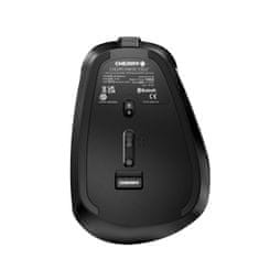 Gembird Cherry MW 8C ERGO (JW8600) črna brezžična ergonomska miška