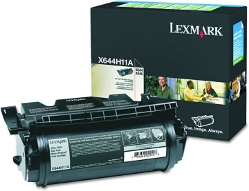 Lexmark X644H11E HC črn originalen toner
