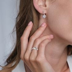 Cutie Jewellery Luksuzni uhani z bleščečimi cirkoni Z8024-50-10-X-4