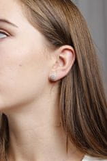 Cutie Jewellery Čudoviti uhani iz belega zlata s cirkoni Z8040-30-10-X-2