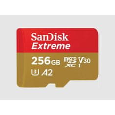 SanDisk Professional KARTICA 256GB Extreme MicroSDXC 190MB/s + adapter