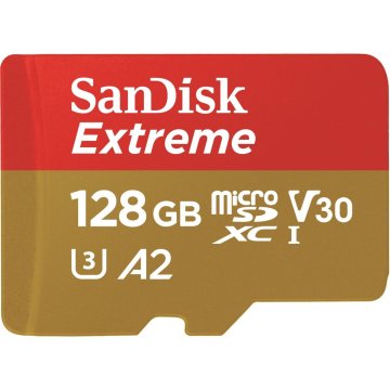 SanDisk Professional KARTICA 128GB Extreme microSDXC 190MB/s + Adapter