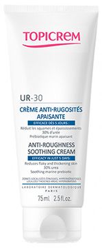 Topicrem UR30 pomirjujoča krema proti hrapavosti kože 75 ml