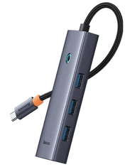 BASEUS priklopna postaja, 5v1, 4x USB 3.0, 1x HDMI (B00052809813-00)