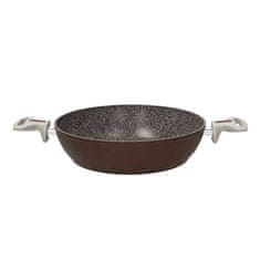 Tognana Globoka ponev Pearlbrown 24cm / dva ročaja / indukcija / aluminij