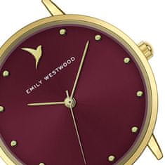 Emily Westwood Burgundy Gold Chic EKK-5714GQ
