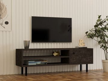 Woody Fashion TV omarica, Avila - antracit