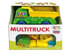 Dohany 698 zelen tovornjak - kiper s 24 maxi kockami za otroke