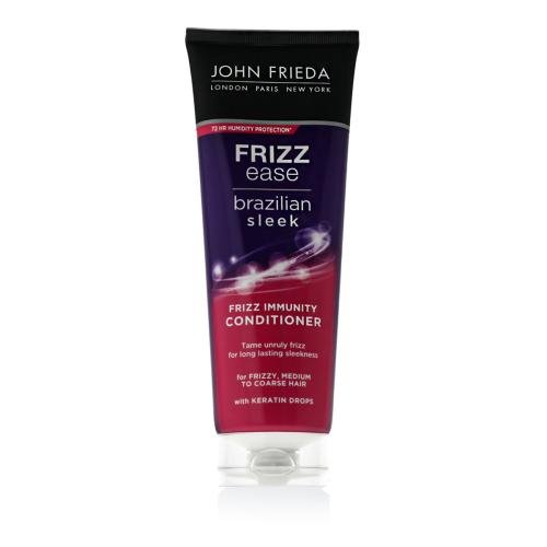 John Frieda Frizz Ease Brazilian Sleek balzam za lase neukrotljivi in poškodovani lasje za ženske
