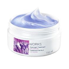 Avon Foot Works Lavender pomirjujoča krema za stopala (za čez noč) 150 ml