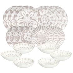 Tognana 18-delni set krožnikov Mallorca / porcelan