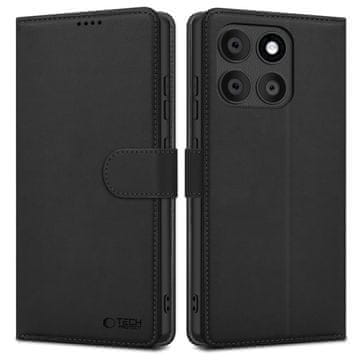 Tech-protect Wallet knjižni ovitek za Motorola Edge 60 Fusion, črna