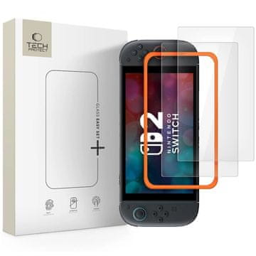 Tech-protect Easy Set 2x zaščitno steklo za Nintendo Switch 2