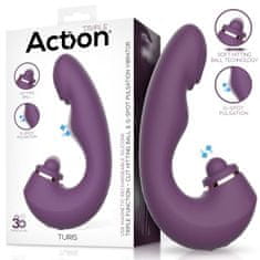 Action VIBRATOR RABBIT Action Turis Purple