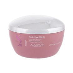 Alfaparf Milano Semi Di Lino Nutritive negovalna maska za suhe lase 200 ml za ženske