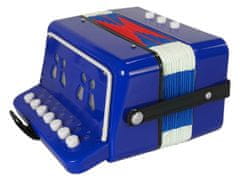 Lean-toys Glasbena otroška harmonika modra