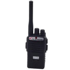 Lean-toys Set dveh otroških walkie talkie postaj doseg do 60m črna