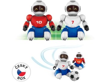 MaDe Robofotball igrača na daljinsko upravljanje, 2 kosa + 2 gola, 36 x 24 cm