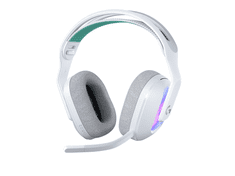 G522 Lightspeed Gaming slušalke, brezžične, bele