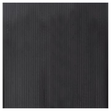 Vidaxl Preproga pravokotna siva 100x100 cm bambus