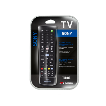 Meliconi Nadomestni daljinski upravljalnik za televizorje SONY TLC03